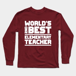 2nd nest elementary teacher Long Sleeve T-Shirt